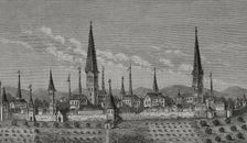 View of Dortmund, Germany, 17th century, (1878). Creator: Unknown
