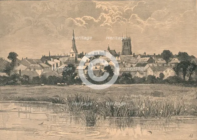 View of Dorchester, 19th century. Artist: Unknown.