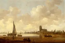 View of Dordrecht, 1645. Creator: Jan van Goyen