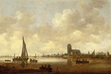View of Dordrecht, 1645. Creator: Jan van Goyen