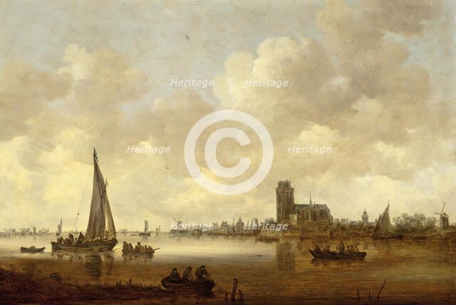 View of Dordrecht, 1645. Creator: Jan van Goyen.