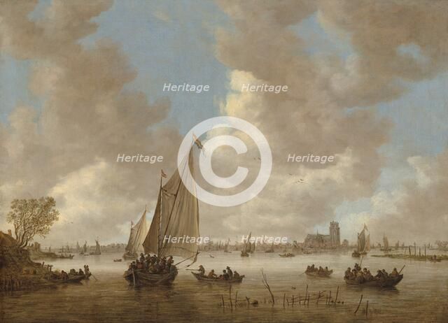 View of Dordrecht from the North, early 1650s. Creator: Jan van Goyen.