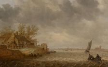 View of Dordrecht from Papendrecht. Creator: Jan van Goyen