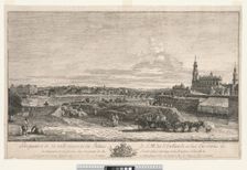 View of Dresden, 1748. Creator: Bernardo Bellotto (Italian, 1721-1780)