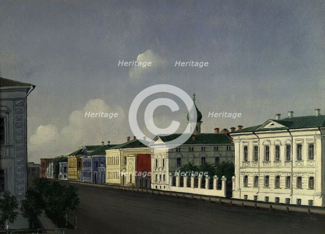 View of Dukhovskaya street, 1880-1897. Creator: Pavel Mikhailovich Kosharov.