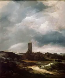 View of Egmond-an-Zee c1655. Artist: Jacob van Ruisdael