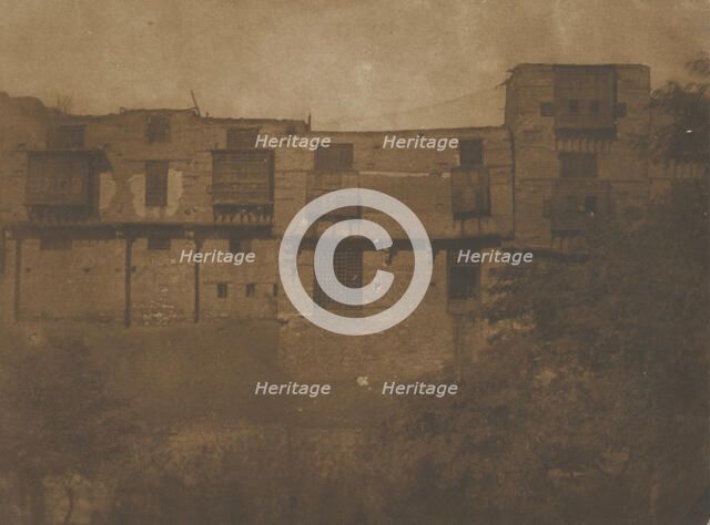 [View of Egypt], 1849-51. Creator: Maxime du Camp.