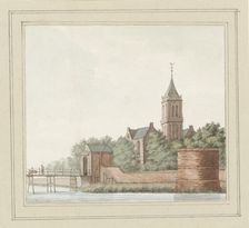 View of Edam, c. 1757. Creator: Anon