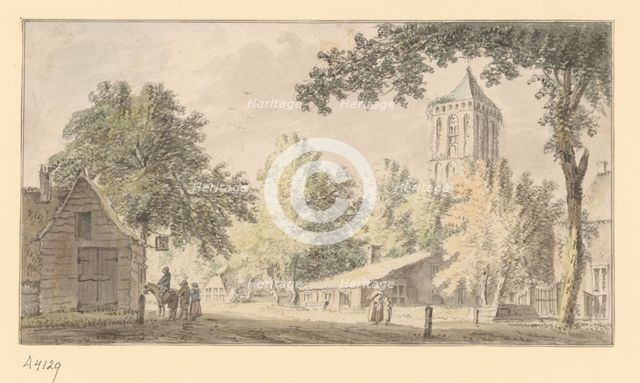 View of Eemnes-Binnen, 1706-1759. Creator: Jacob van Liender.