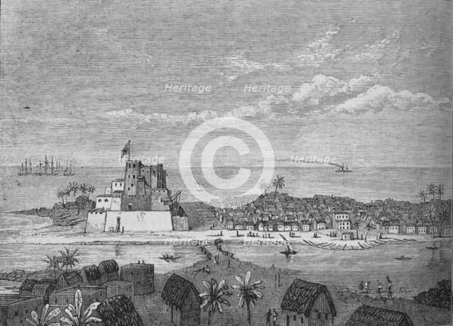 'View of Elmina', c1880. Artist: Unknown.