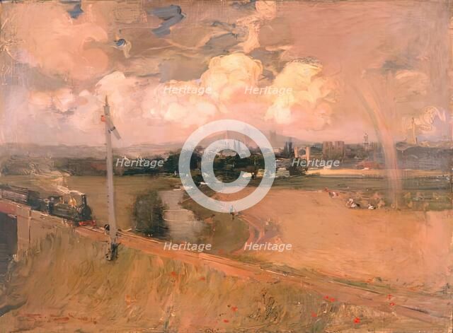 View of Elgin, c1894. Creator: Robert Brough.