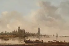 View of Emmerich, 1645. Creator: Jan van Goyen (Dutch, 1596-1656)