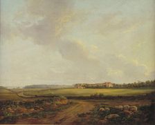 View of Engelholm at Præsto in Zealand, 1816. Creator: Johan Christian Dahl