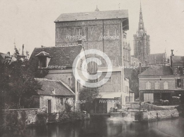 View of Évreux, 1850. Creator: Hippolyte Bayard (French, 1801-1887); Blanquart-Évrard.