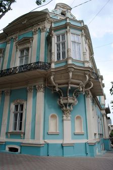 View of façade, Odessa Museum of Western and Eastern Art, Odessa, Ukraine, 2011. Creator: LTL