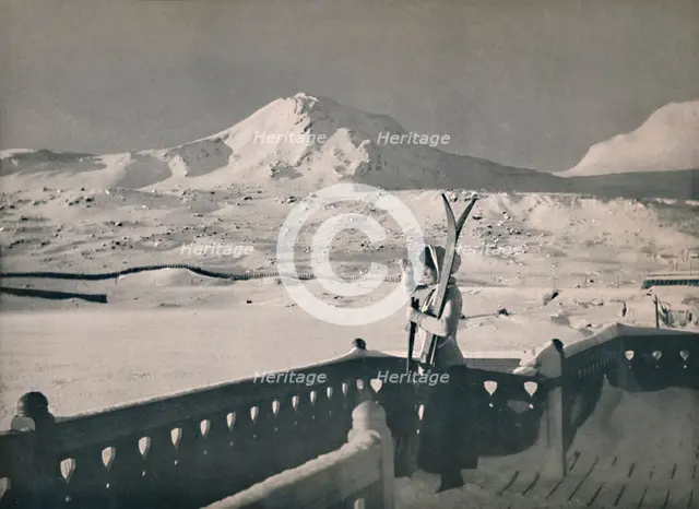 'View of Finse, Bergen Railway', 1914. Creator: Unknown.