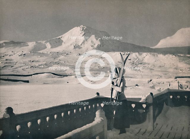 'View of Finse, Bergen Railway', 1914. Creator: Unknown.