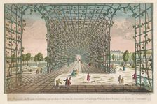 View of foliage in the Governor's garden, Pondicherry, 1745-1775. Creator: Anon