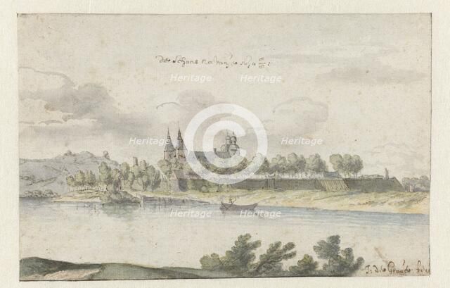 View of Fort Navagne, Limburg, 1670. Creator: Josua de Grave.