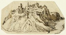 View of Fortified Hill Town, n.d. Creator: Unknown