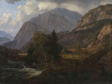 View of Fortundalen, 1836. Creator: Johan Christian Dahl
