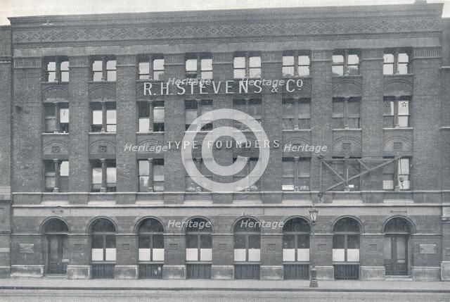 'View of Foundry, Southwark Street', 1909. Creator: Unknown.