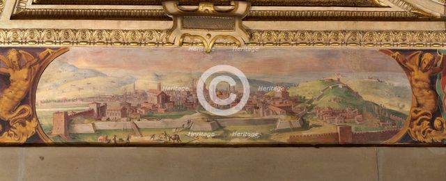 View of Florence, 1557-1558. Artist: Vasari, Giorgio (1511-1574)