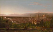 View of Florence, 1837. Creator: Thomas Cole (American, 1801-1848)