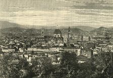 View of Florence from the Belvedere 1890. Creator: Unknown