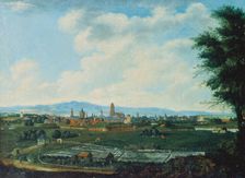 View of Frankfurt Overlooking Sachsenhausen, after 1751-before 1765. Creator: German Master