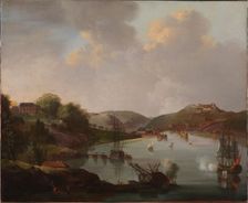View of Frederikshald, Norway, 1790-1799. Creator: Christian August Lorentzen