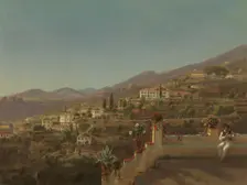 View of Funchal, Madeira, 1854. Creator: J. F. Eckersberg