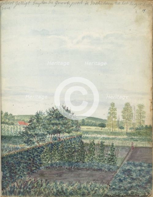 View of Gelderland at Doetinchem, 1770-1778. Creator: Jan Brandes.