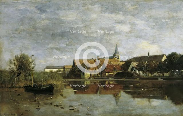 View of Giessen (North Brabant), 1886. Creator: Eugen Jettel.