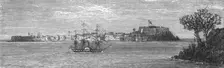 View of Goree; Journey from the Senegal to the Niger 1875. Creator: Unknown