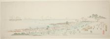 View of Goten Hill (Gotenyama no zu), from the series "Thirteen Views of the Environs..., c. 1837/44 Creator: Ando Hiroshige