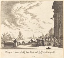 View of Gulf of Naples, 1681. Creator: Melchior Küsel