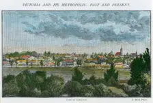 View of Hamilton Victoria, Australia, c1885