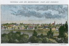View of Hamilton Victoria, Australia, c1885