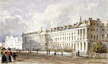 View of Hanover Terrace in Regent's Park, London, 1827. Artist: George Shepherd