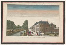 View of Haagse Bos in The Hague seen from the south side, 1745-1775. Creator: Anon