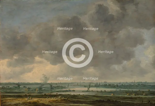 View of Haarlem and the Haarlemmer Meer, 1646. Creator: Jan van Goyen.