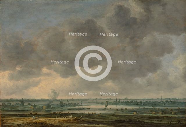 View of Haarlem and the Haarlemmer Meer, 1646. Creator: Jan van Goyen.