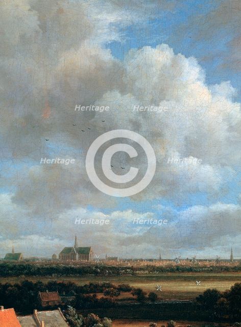 'View of Haarlem', (detail), c1670. Artist: Jacob van Ruisdael