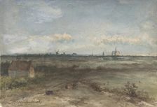 View of Haarlem from the Dunes, mid-19th-early 20th century. Creator: Jan Hendrik Weissenbruch