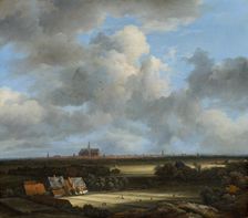 View of Haarlem with Bleaching Grounds. Creator: Jacob van Ruisdael
