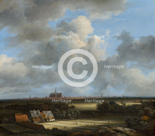 View of Haarlem with Bleaching Grounds. Creator: Jacob van Ruisdael.