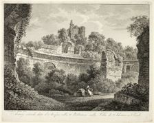 View of Hadrian's Villa at Tivoli, 1792. Creator: Friedrich Wilhelm Gmelin