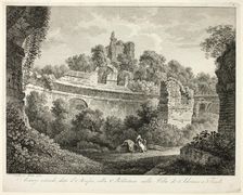View of Hadrian's Villa at Tivoli, 1792. Creator: Friedrich Wilhelm Gmelin