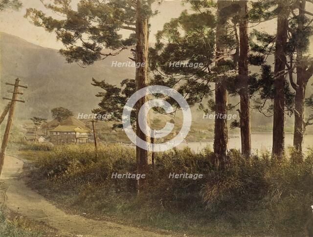 View of Hakone, 1865. Creator: Unknown.